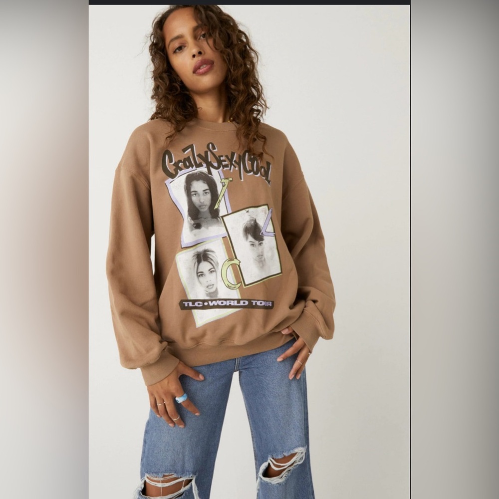 NWOT daydreamer TLC crazy, sexy, cool crewneck